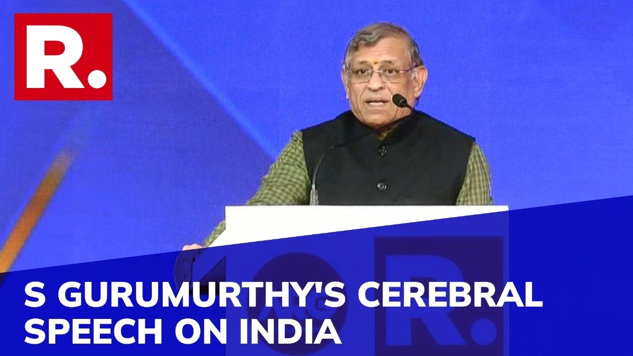 S Gurumurthy's Cerebral Speech On India And The West | Republic Dialogues
