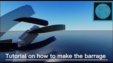 How to do the barrage with moon animator