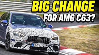 Mercedes Confirms A Major Amg C63 Powertrain Change