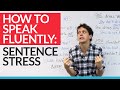 Speak like a NATIVE SPEAKER by using sentence stress in English (with examples!)