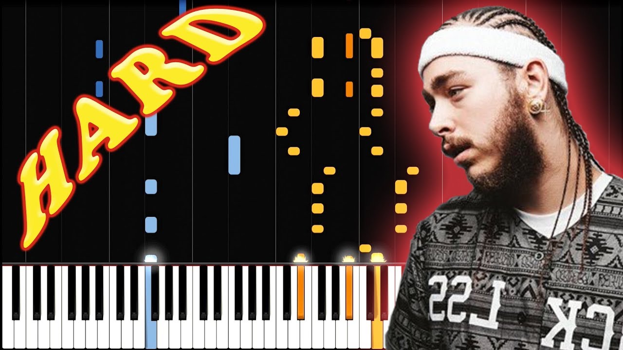 Rockstar Post Malone Sheet music for Piano (Solo)