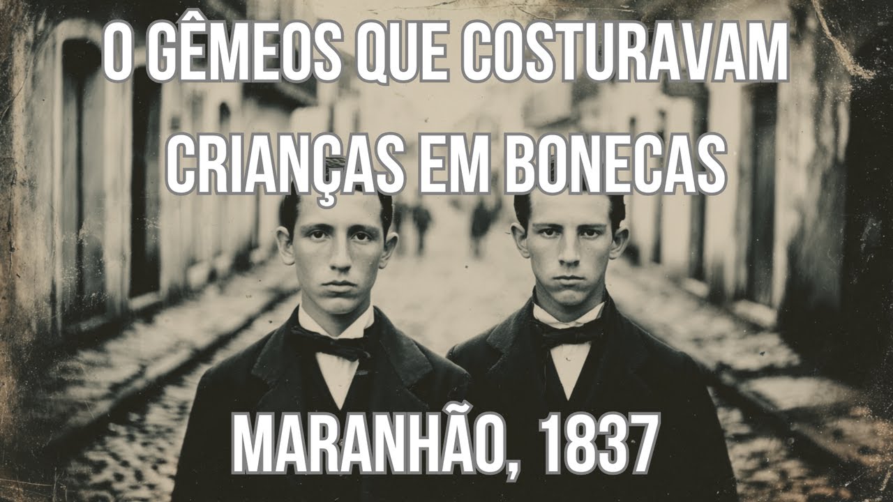 Maranhão, 1837 — Os Gêmeos Macabros de São Luís que Costuravam Crianças Mortas em suas Bonecas