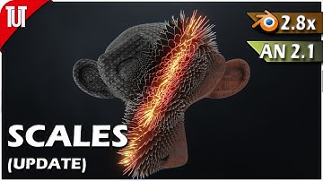 [020] Blender 2.80 - Scales Transform [Animation Nodes]