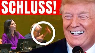 Plötzlich greift Baerbock zum Hammer, als TRUMP mit ihr abrechnet!