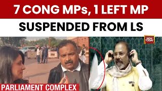 Manickam Tagore And 7 Other Mps Suspended From Lok Sabha Following Ruckus Over Army Chief Memoir