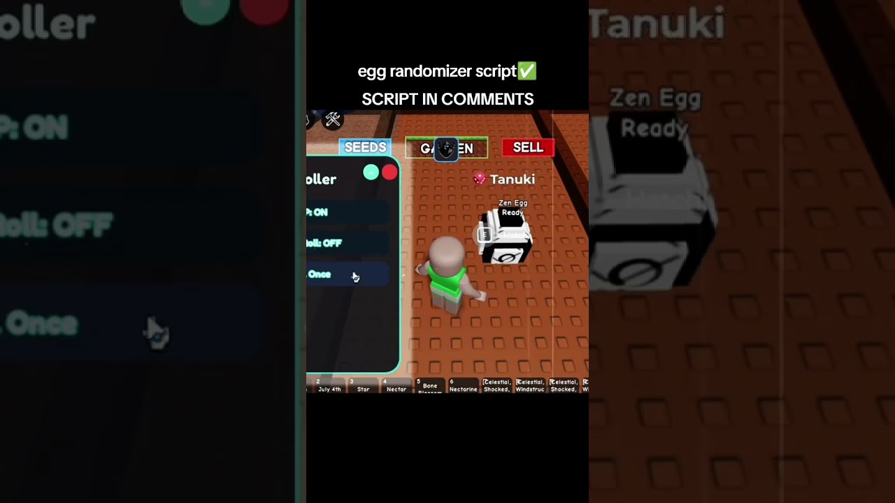 Grow A Garden Egg Randomizer Script Growagardenscript Roblox Scripting Growagarden