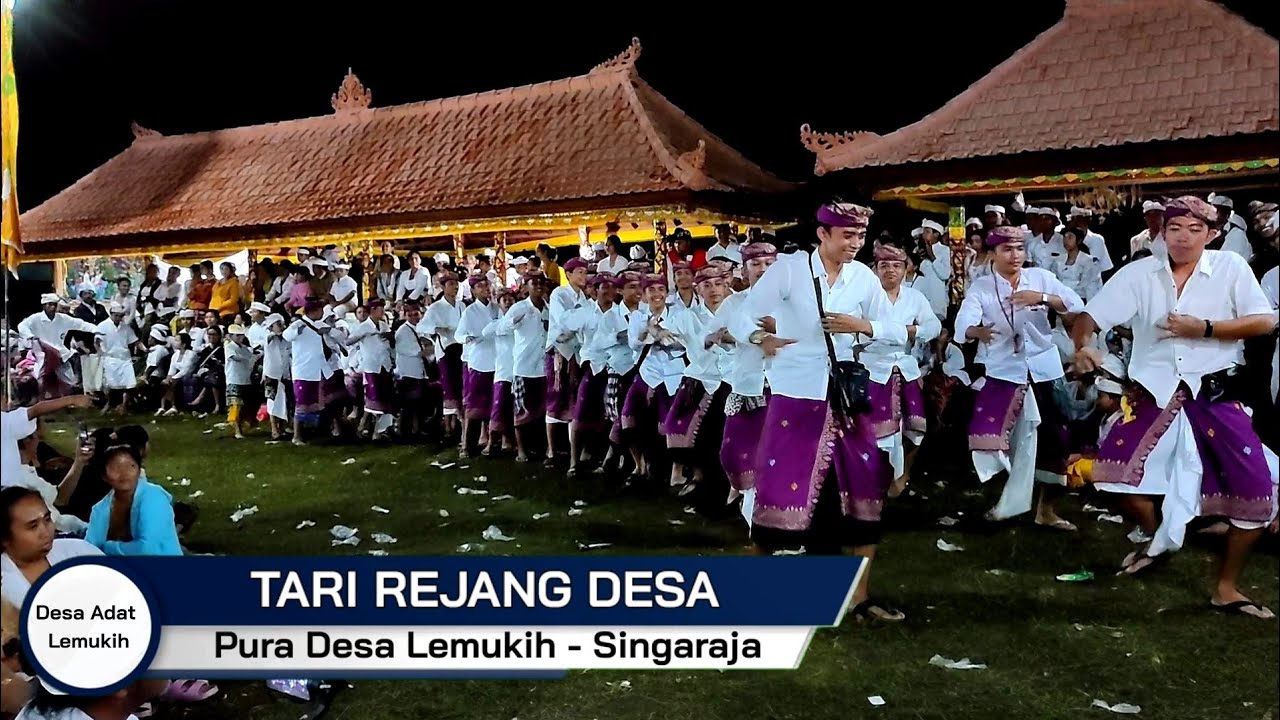 TARI REJANG ‼️ Desa Adat Lemukih - Singaraja