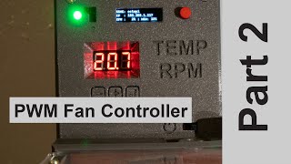 PWM Extractor Fan Speed Controller PART2 for 3D Printer Enclosure - Tukkari, PrusaBox, Lack Box