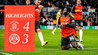 Luton 4-3 Forest Green Fa Cup Highlights