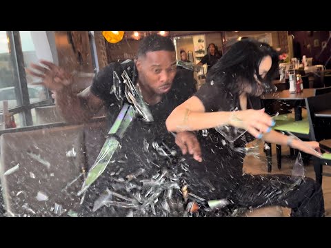 (FULL VIDEO) SUV SMASHES INTO OUR RESTAURANT MID-BITE! We Almost Died – HORROR Story