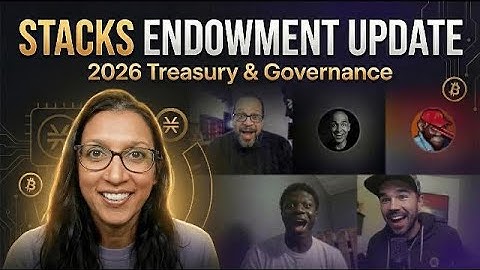 Stacks Treasury Update & 2026 Budget