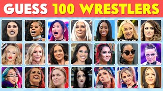 Can You Guess All 100 WWE Female Wrestlers by Their Picture 👀⏳ Liv Morgan, Iyo Sky, Rhea Ripley screenshot 5