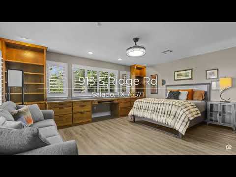 913 Southridge Rd, Salado, TX home video tour