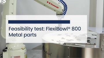 FlexiBowl® | Parts Feeding System [Pick and Place + Metal Parts Feeder + Kawasaki Robotics]