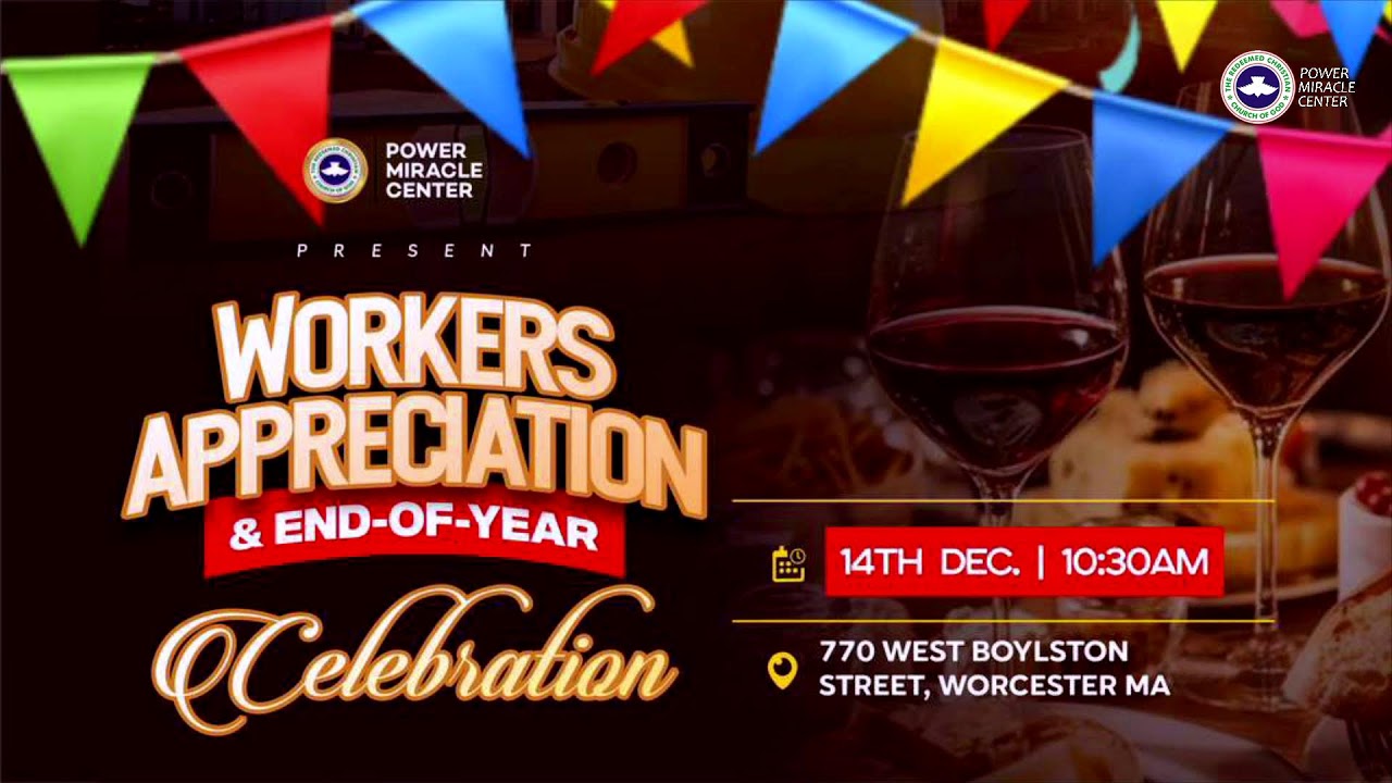 Worker's Appreciation Service | RCCG PMC Worcester Sunday Service | 12-14-2025