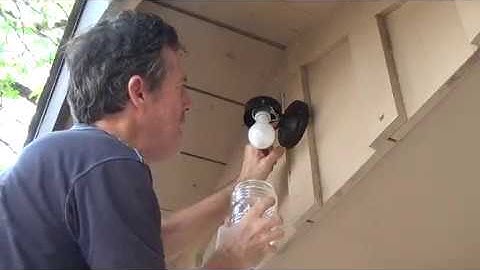 How to Replace Exterior Light Fixture...Part 4