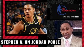 Stephen A.: The Warriors are title contenders BECAUSE of Jordan Poole! | NBA Countdown