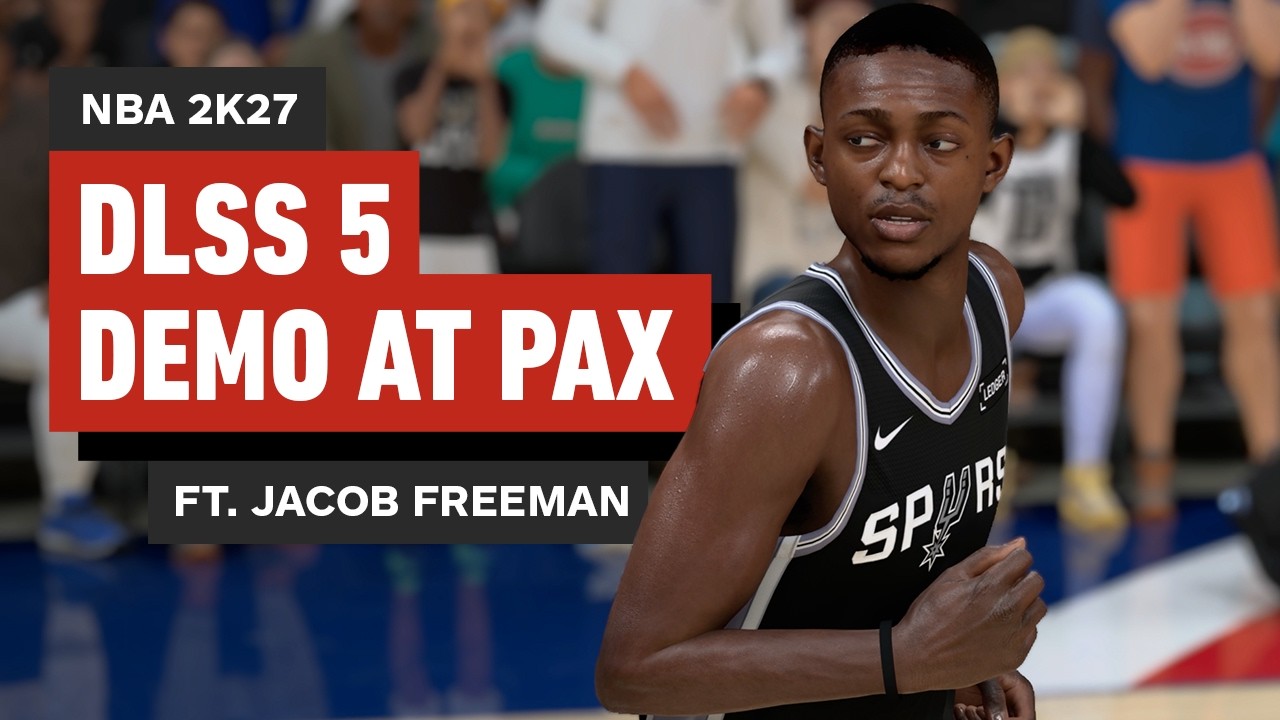 DLSS 5 First Look in NBA 2K27 on RTX 50-Series! | PAX West 2026