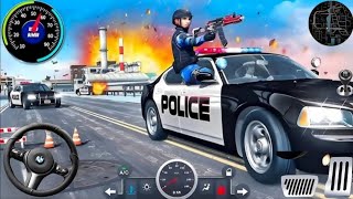 警察車両追跡シミュレーター3Dゲーム リアル警察車両運転シミュレーター2025 Androidゲームプレイ screenshot 1