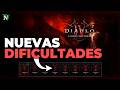 Diablo IV - Las nuevas Dificultades en Diablo [Lord of Hatred]