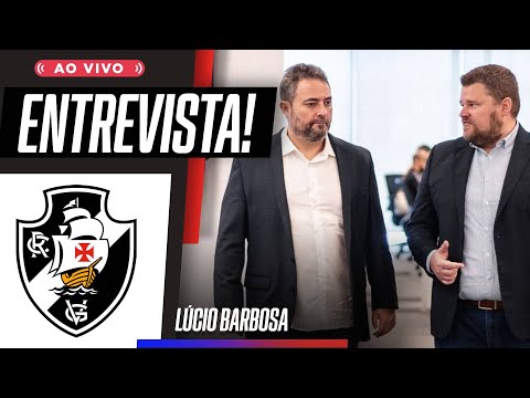 ENTREVISTA COLETIVA AO VIVO E URGENTE NO VASCO - CEO LÚCIO BARBOSA - IMAGENS: VASCO TV