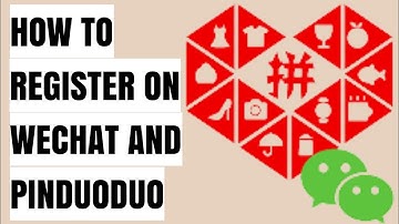How to successfully register on Wechat and pinduoduo #wechat  #pinduoduo #registration #register