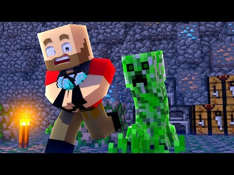 tf2 heavy gets owned by creeper in hardcore survival (w/ Yahiamice)