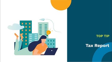 Strata Master Top Tip: Tax report