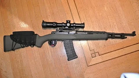 Mini 14 Railed bolt removal