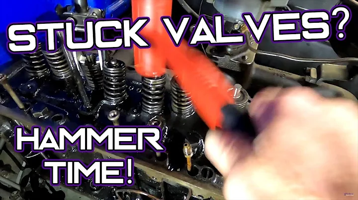 How to Free STUCK Valves, Plus Other Valve Train Maintenance and Discussion - 1950 Chevy 3600 Pickup
