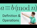 Modular Arithmetic Basics: Congruence mod n