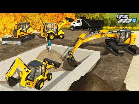 I BUILT A $100,000 SWIMMING POOL! (CONSTRUCTION SERIES) | FS22