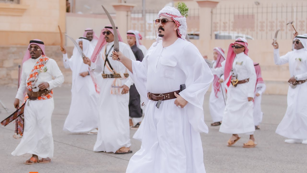 #العصرية_قرنـــيـــة_مع_شعار_مداقيل - حفل زواج الشاب عبد الرزاق بن عوض القرني