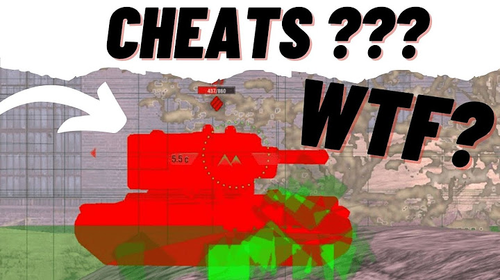 CHEATS In WOT Blitz??? CRAZY