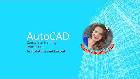 AutoCAD Complete Training_ Part 3 _ Simple House Plan, Annotation, tool pallet and viewports