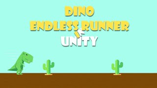 How to Make 2D Endless Runner Game in Unity - Beginner Friendly - Dino Game screenshot 1