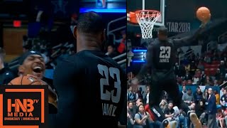 Team LeBron Highlights at 2019 NBA All-Star Practice