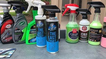 The Last Coat 2.0 - Hydrophobics & Strip Down Test (TLC1 vs. TLC2)