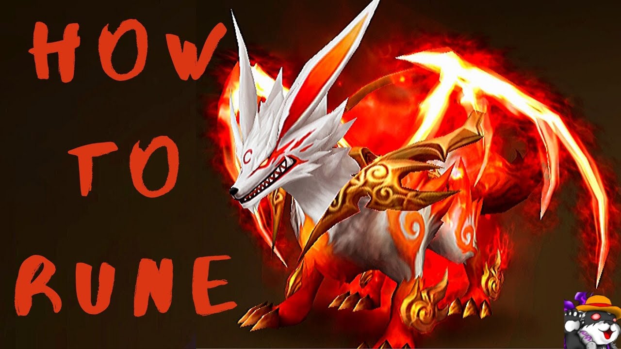HOW TO RUNE FIRE DRUID Summoners War - YouTube