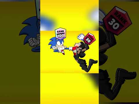 Brawl Stars Sonic Rank UP #shorts #brawlstars