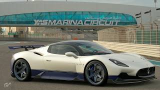 GT7 | GORGEOUS 900 Horsepower Maserati MC 20 HOT LAP around the YAS MARINA CIRCUIT (ABU DHABI)