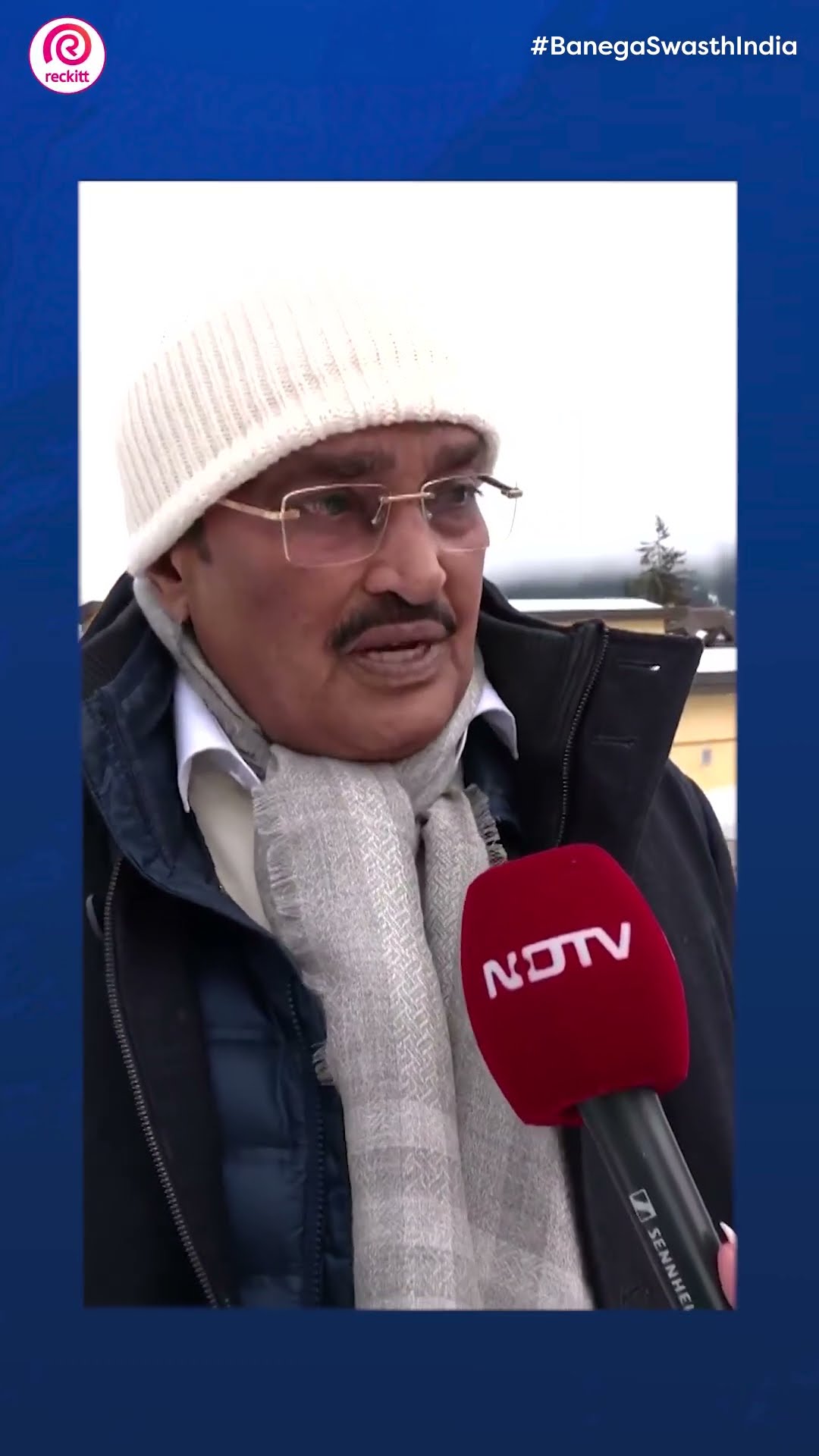 Dettol Banega Swasth India @ Davos | Union Minister CR Patil On Hygiene Being Key To Good Health