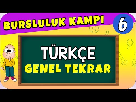 6.Sınıf Türkçe | Bursluluk Sınavı Genel Tekrar