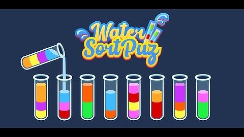 Water Sortpuz 🧪 Level 13