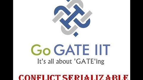 DBMS : Conflict Serializable Schedules