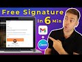 Make Your Gmail Email Signature STAND OUT in 2025 (Tutorial)
