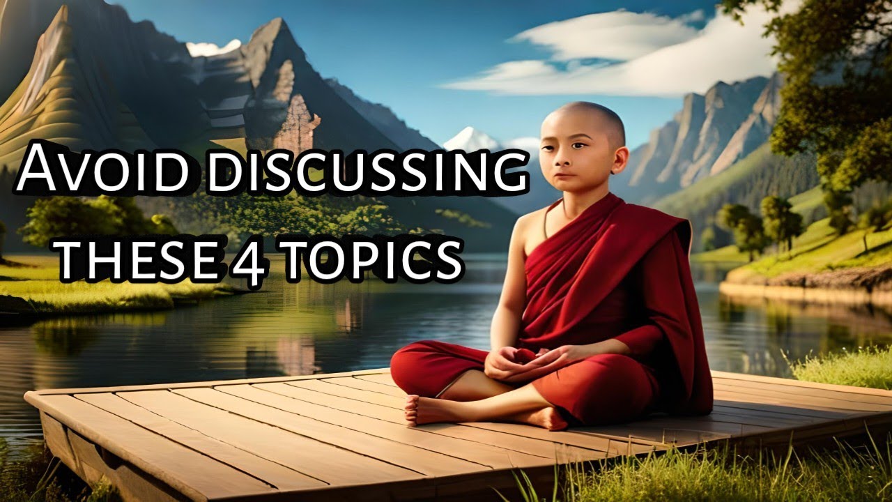4 things you should never speak with others | Buddha Story In English ...
