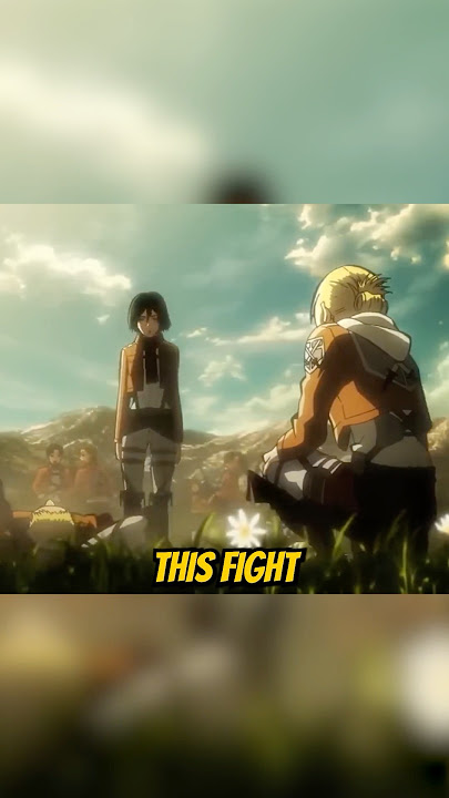 Who won the fight between mikasa and annie?