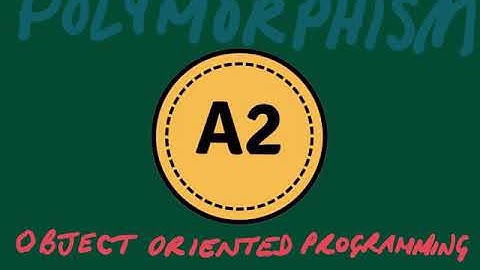 CIE 9608 4.3.1 Object Oriented Programming - Polymorphism