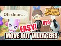 HOW TO: KICK OUT VILLAGERS | Animal Crossing New Horizons